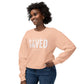 COMFORT COLORS - Saved By Grace Sweatshirt — Christian Inspirational Crewneck
