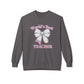 GILDAN -World’s Best Teacher Crewneck Sweatshirt — Bow & Pencil Teacher Gift