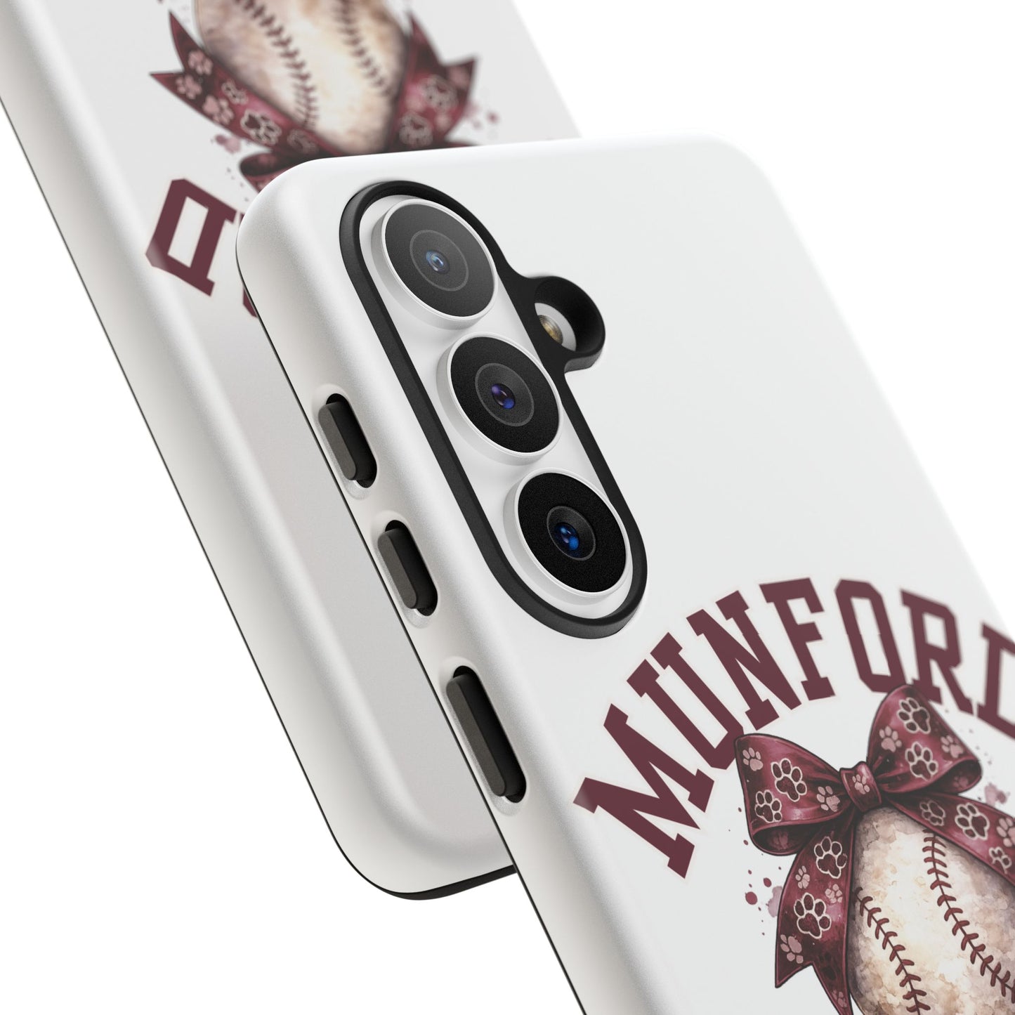 *** NEED TO PERSONALIZE THIS ? - DO NOT PURCHASE THIS ITEM - EMAIL ME @REFININGFAITHCOMPANY@GMAIL.COM - Munford Cougars Baseball Phone Case - Tough Cases Sports Team Phone Cover