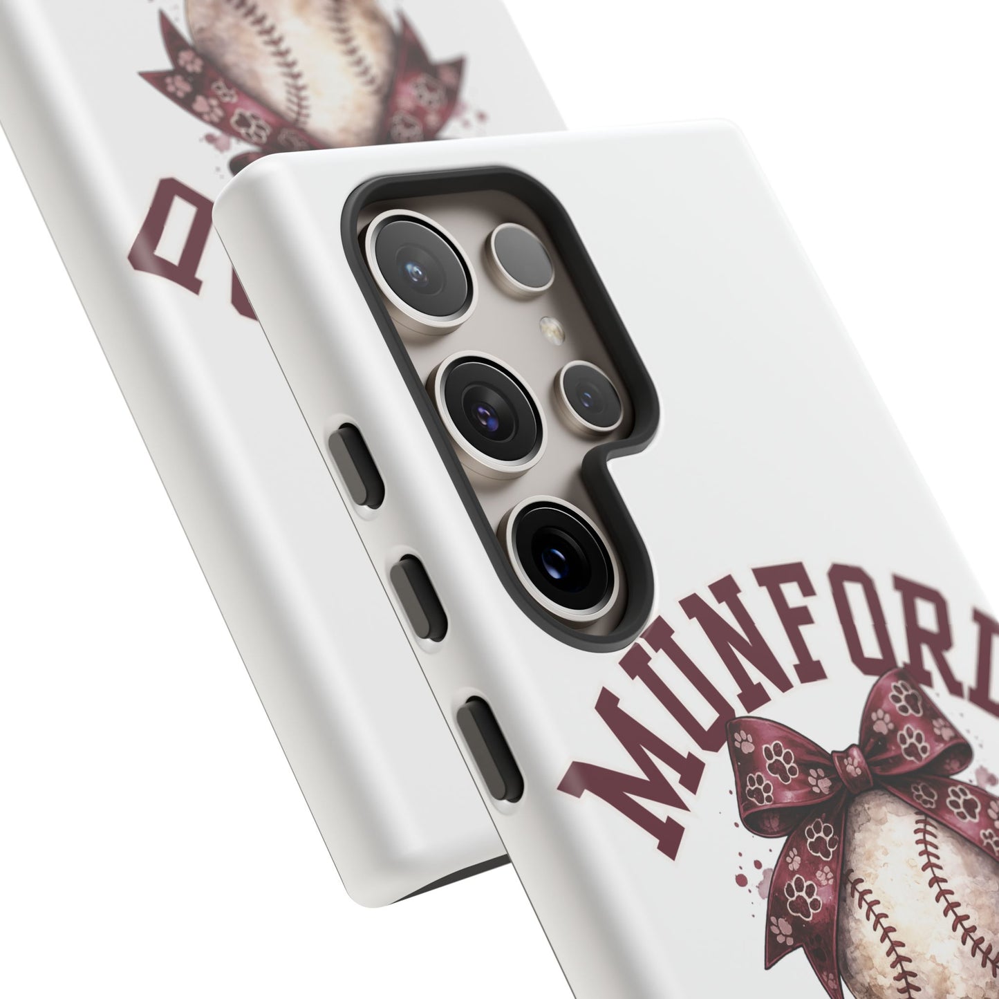 *** NEED TO PERSONALIZE THIS ? - DO NOT PURCHASE THIS ITEM - EMAIL ME @REFININGFAITHCOMPANY@GMAIL.COM - Munford Cougars Baseball Phone Case - Tough Cases Sports Team Phone Cover