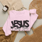 GILDAN - JESUS LOVES YOU NEUTRAL ADULT SWEATSHIRT