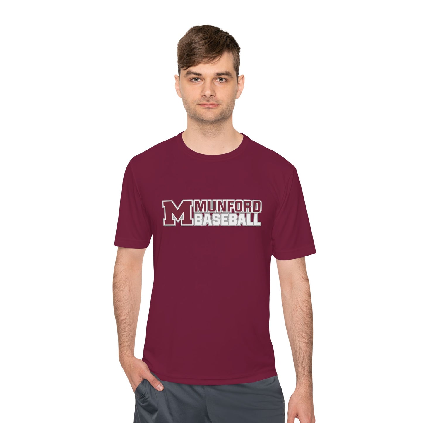 Munford Baseball Moisture-Wicking Tee