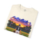 *** SPECIAL REQUESTS - MORGAN JETT - COMFORT COLORS - Baseball Player Sunset T-Shirt — "Go Jack" Personalized Team Tee