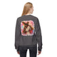 Christian Sweatshirt — Jesus Carrying Cross Crewneck (Faith Over Fear)