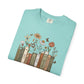 COMFORT COLORS - *** WANT TO PERSONALIZE THIS ?" - DO NOT ORDER THIS, PLEASE EMAIL ME @REFININGFAITHCOMPANY@GMAIL.COM*** Teacher Bookshelf T-Shirt – Personalized “Mrs. Hayes” Pencil & Floral Reading...