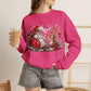 GILDAN - Christmas Santa and Reindeer Crewneck Sweatshirt
