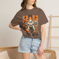 COMFORT COLORS - Spooky and Feral Halloween T-Shirt — Raccoon & Pumpkin Costume Tee