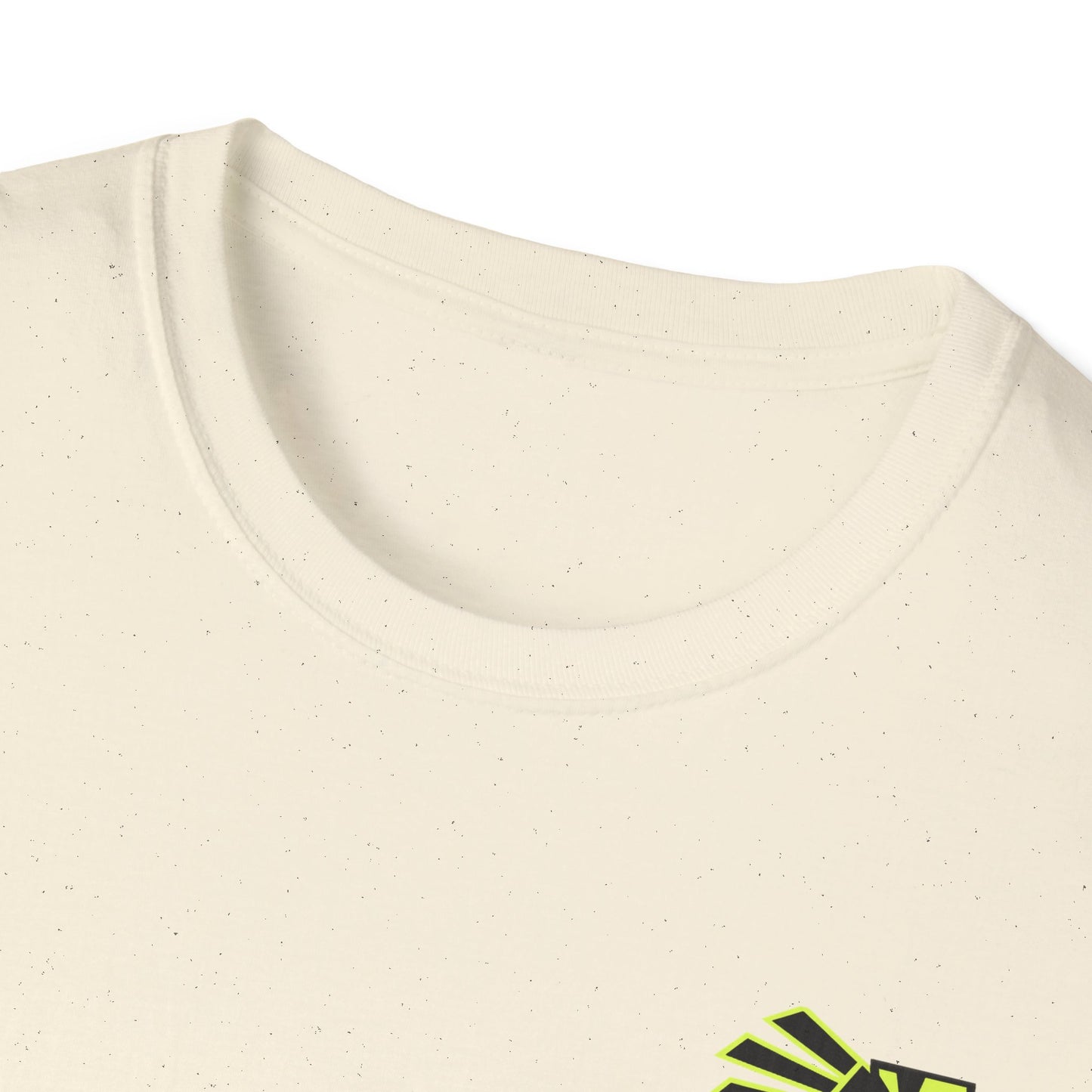 Midsouth Chicks Softball T-Shirt — Neon Green Softball Bow Design