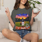 *** SPECIAL REQUESTS - MORGAN JETT - COMFORT COLORS - Baseball Player Sunset T-Shirt — "Go Jack" Personalized Team Tee