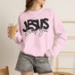 GILDAN - JESUS LOVES YOU NEUTRAL ADULT SWEATSHIRT