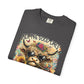 COMFORT COLORS - Cow Graphic T-Shirt — "All the Good Ones Are a Little Crazy" Floral Sunflower Design
