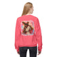 Christian Sweatshirt — Jesus Carrying Cross Crewneck (Faith Over Fear)