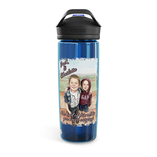 Personalized Photo Water Bottle — CamelBak Eddy® 20/25oz (Custom Family Picture)