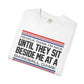COMFORT COLORS - Baseball Fan T-Shirt — "People Think I'm Nice Until They Sit Beside Me at a Baseball Game"