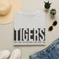 GILDAN * Tigers Graphic T-Shirt — 'Tigers' Bold Text Design