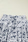 Beige Camo Print Wide Leg Casual Pants