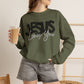 GILDAN - JESUS LOVES YOU NEUTRAL ADULT SWEATSHIRT