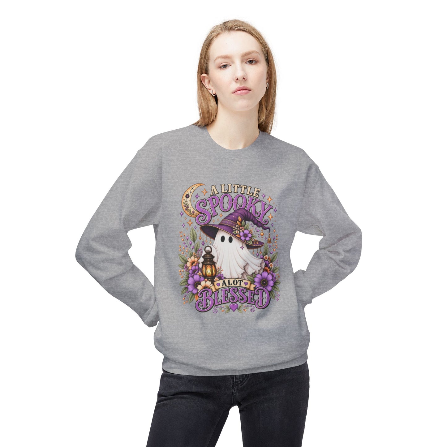 GILDAN - A LITTLE SPOOKY SWEATSHIRT