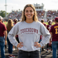 GILDAN - Touchdown Season Crewneck Sweatshirt — Football Game Day Pullover