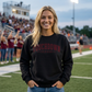 GILDAN - Touchdown Season Crewneck Sweatshirt — Football Game Day Pullover