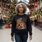 GILDAN - Crewneck Sweatshirt - 'Come Let Us Adore Him' Nativity Christmas Sweatshirt