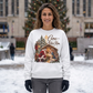 GILDAN - Crewneck Sweatshirt - 'Come Let Us Adore Him' Nativity Christmas Sweatshirt