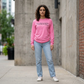 Long Sleeve T-Shirt — "Dream More. Learn More. Care More. Be More." Inspirational Dolly Quote