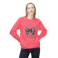 GILDAN - Crewneck Sweatshirt - 'Hate Hunting Season, Goodbye Husband' Camo Bow Graphic
