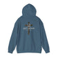 GET DOWN IN THE GOSPEL ADULT HOODIE GREEN CAMO CROSS