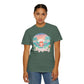 COMFORT COLORS - Stay Salty Beach T-Shirt — Retro Sunset Palm Tee