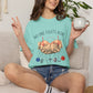 COMFORT COLORS - No One Fights Alone T-Shirt — Supportive Cancer Awareness Tee