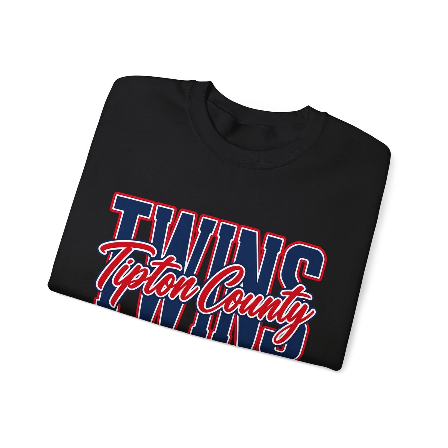 GILDAN - Crewneck Sweatshirt - Tipton County Twins Retro Logo
