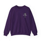 GILDAN - GET DOWN IN THE GOSPEL ADULT SWEATSHIRT GRAY CAMO CROSS