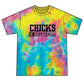 Softball Chicks Tie-Dye T-Shirt — Lime Crystal Dye