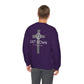 GET DOWN IN THE GOSPEL GRAY CROSS WHITE FONT