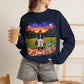 *** SPECIAL REQUEST - MORGAN JETT - GILDAN - Baseball Player Sunset Crewneck Sweatshirt — "Go Jack!" Team Spirit Crew