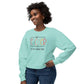 Custom Colors - Teacher Made All Day Every Day Crewneck Sweatshirt