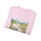 GILDAN - Lamb In Wildflowers Tee – "The Lord Is My Shepherd" Cotton T-Shirt