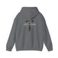 GET DOWN IN THE GOSPEL ADULT HOODIE GREEN CAMO CROSS