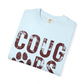 COMFORT COLORS - Cougars Distressed Paw T-Shirt