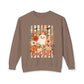 COMFORT COLORS - Boo Y'all Halloween Sweatshirt — Cute Ghost & Pumpkin Fall Crewneck