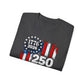 GILDAN - 250 Years American Flag T-Shirt — 1776–2026 Patriotic Independence Day Tee
