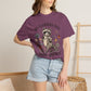 COMFORT COLOR - Raccoon Floral Tee — "My Flabbers Have Been Gasted" Graphic T-Shirt