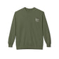 Christian Sweatshirt — Jesus Carrying Cross Crewneck (Faith Over Fear)