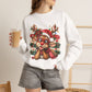 GILDAN - Cute Christmas Reindeer Crewneck Sweatshirt