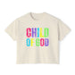 COMFORT COLORS - Child of God Boxy Tee — Women's Rainbow Faith T‑Shirt