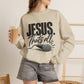 GILDAN - Crewneck Sweatshirt — "Jesus. That's All." Graphic Christian Pullover