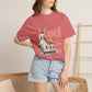 COMFORT COLORS - Christian T-Shirt — "Be the Church When Service Is Over" Graphic Tee