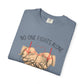 COMFORT COLORS - No One Fights Alone T-Shirt — Supportive Cancer Awareness Tee