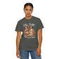 COMFORT COLORS -  Silly Rabbit Easter Bunny T-shirt | Pastel Eggs, Basket, Cross Back Print